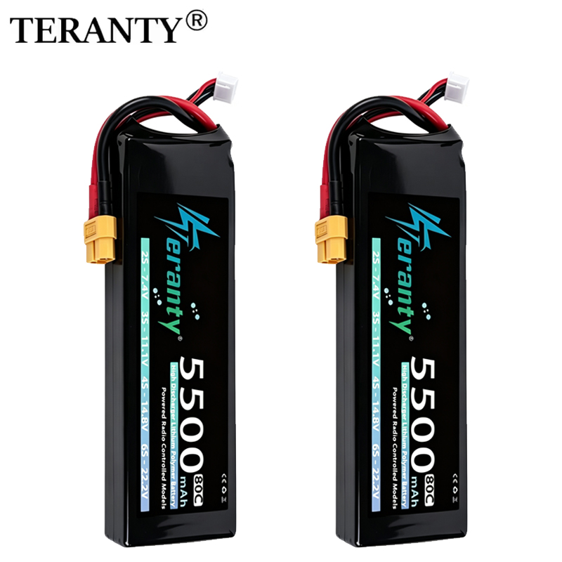 Drone Battery 3S - 1/2pcs TERANTY 3S Lipo Battery 5500mah