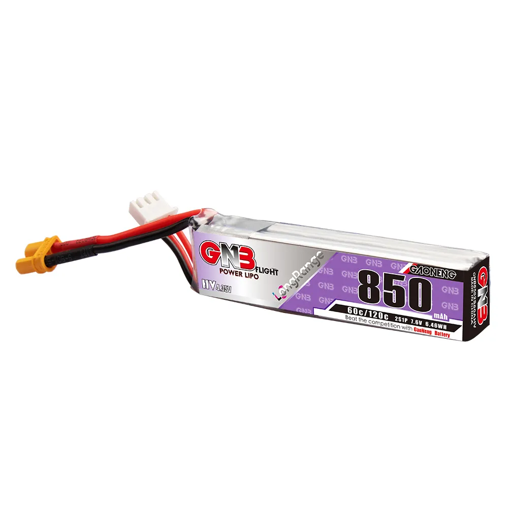 GAONENG GNB LiPo Battery 850mA - Drone Battery Connector review and price