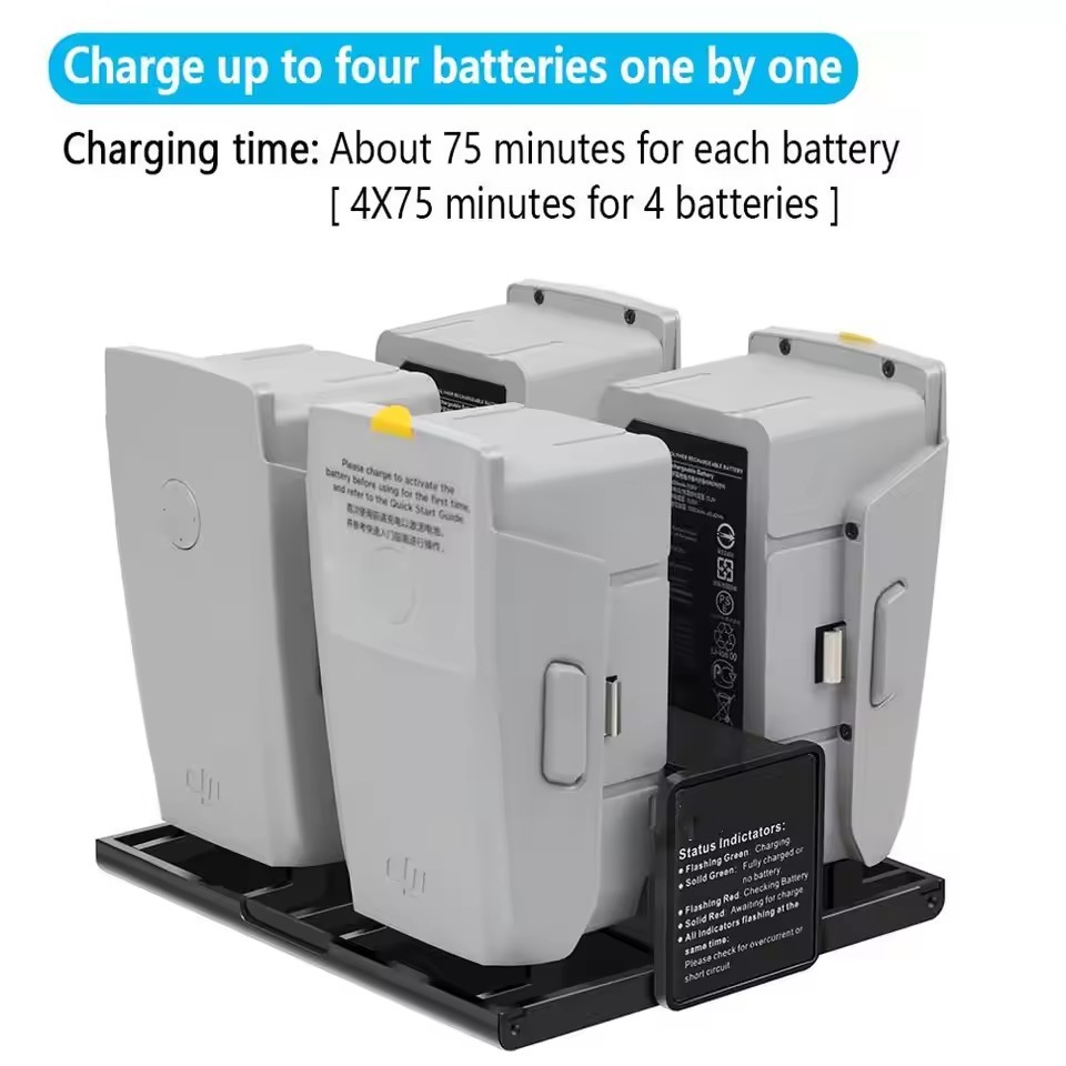 4 in 1 Portable Folding Chargi - Drone Battery Charger review and price