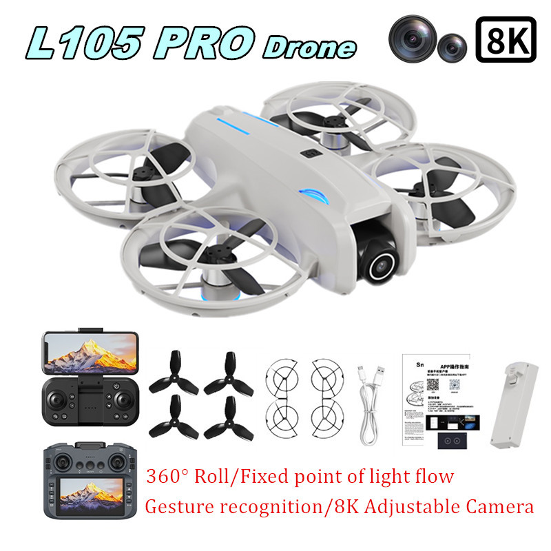 L105 PRO Drone Duel 8k Lens Fu - Drone Battery Charger review and price